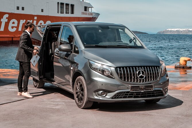 Santorini, Private Transfer with Luxury Airconditioned Vehicle - Clear communication matters more than sightseeing talk