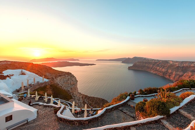 Santorini Private Wine Tour at Sunset with Tastings and Pictures - Estate Argyros: modern methods and island grapes