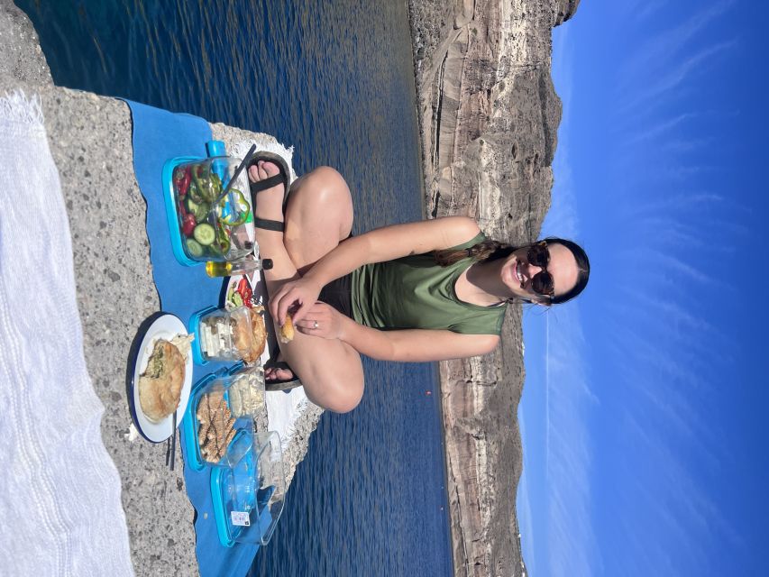Santorini: Sea Caves Kayak Trip with Snorkeling and Picnic - Who should book, and who should skip it