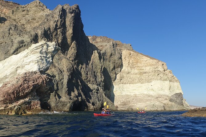 Santorini Sea Kayak - South Discovery, Small Group incl. Sea Caves and picnic - What the guides add to the outing