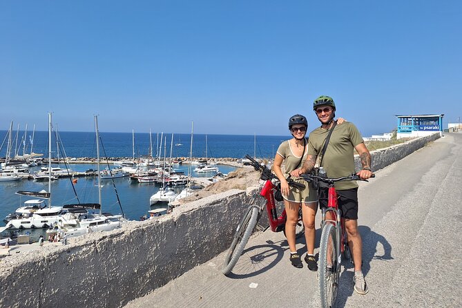 Santorini Small Group Guided E-bike Tour & Local Tomato Museum - How difficult is the e-bike route?