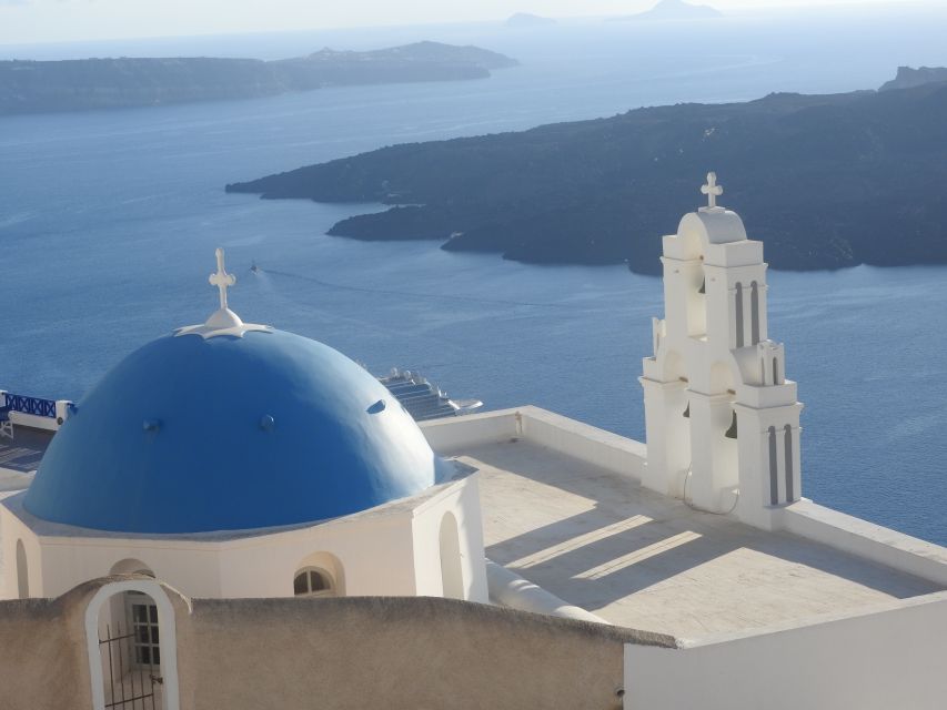 Santorini: Small-Group Highlights Tour of Venetian Castles - Pyrgos, where the first castle view sets the tone