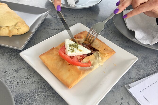 Santorini Sunset Walking Tour inc. tastings and 5 drinks - Starting beside Agios Nikolaos Monastery