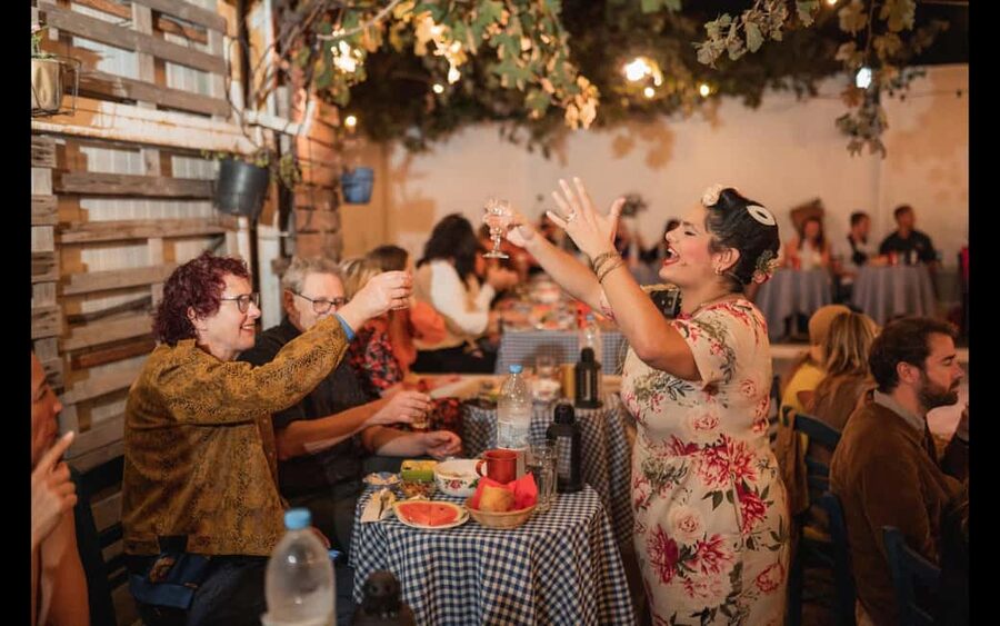 Santorini: The Greek Wedding Show Entry Tickets - What you actually eat and drink