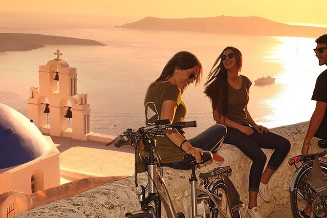 Santorini Tour on Electric Bikes & Scooters - Safety is more than a quick helmet check