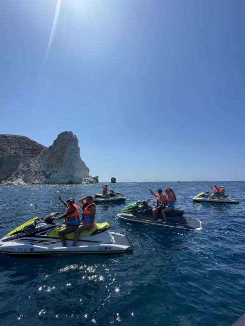 Santorini:Volcanic Beaches Cruise With Jet Ski - Is the volcanic beaches jet-ski tour worth booking?