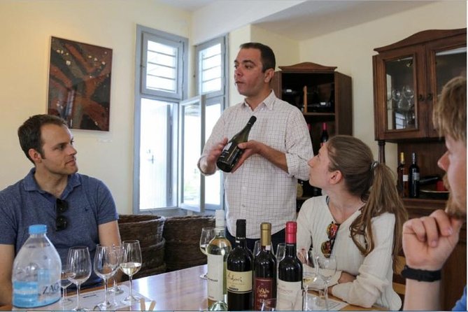 Santorini Wine Adventure with 12 Wine Tastings, Tapas and Sunset - Santo Wines and the sunset choice