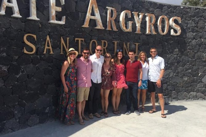 Santorini Wine Adventure with 12 Wine Tastings, Tapas and Sunset - Pickup is convenient, with a Santorini catch