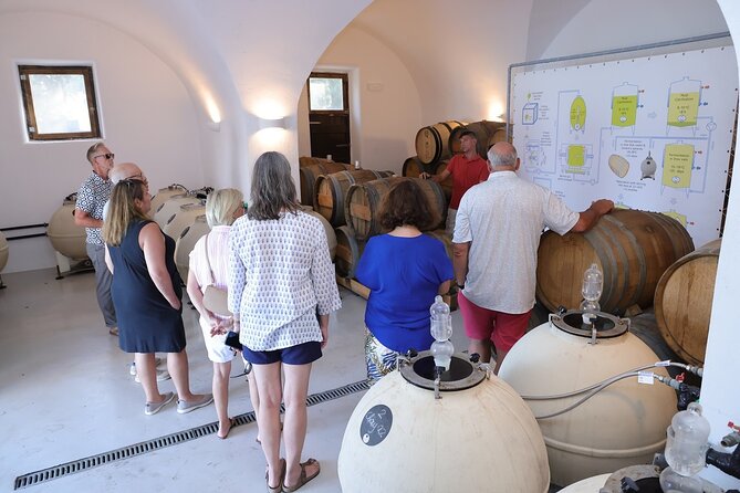 Santorini Wine Stories: Sunset Tour with Tasting & Dinner - The sunset stop brings the big view
