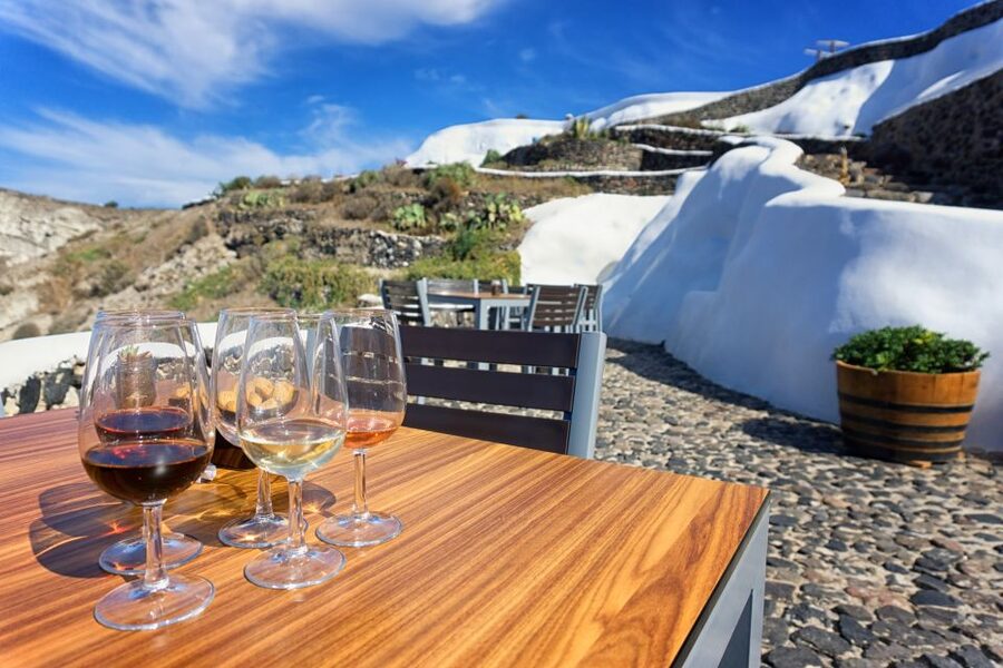 Santorini: Wine Tasting Tour to 3 Wineries with Transfer - Who should book this Santorini wine tour?