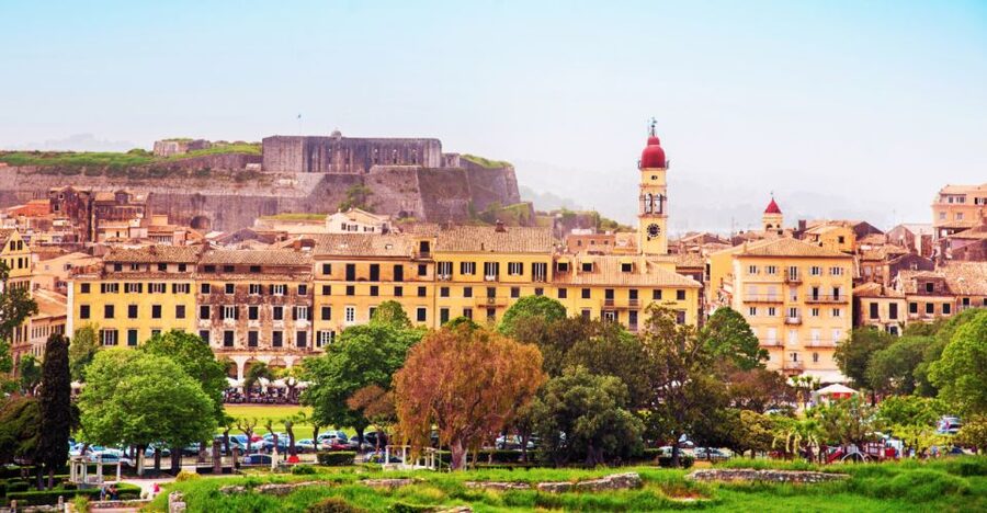 Saranda: Corfu Town and Palaiokastritsa Day Trip with Cruise - Meeting in Saranda and crossing the Ionian Sea