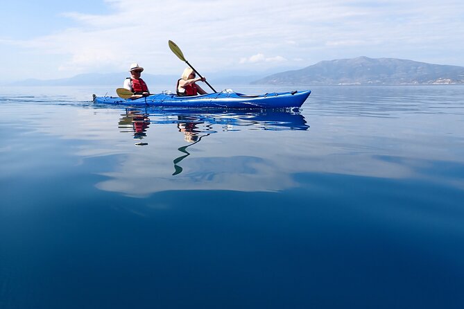 Sea Kayak Nafplio - Medieval Castles Tour - Palamidi above the cliffs