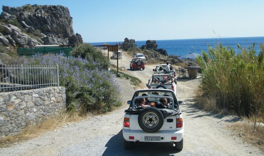 Self-Drive Jeep Safari to South Coast, Palm Beach & Canyons - Kourtaliotiko Gorge and the final photo stop