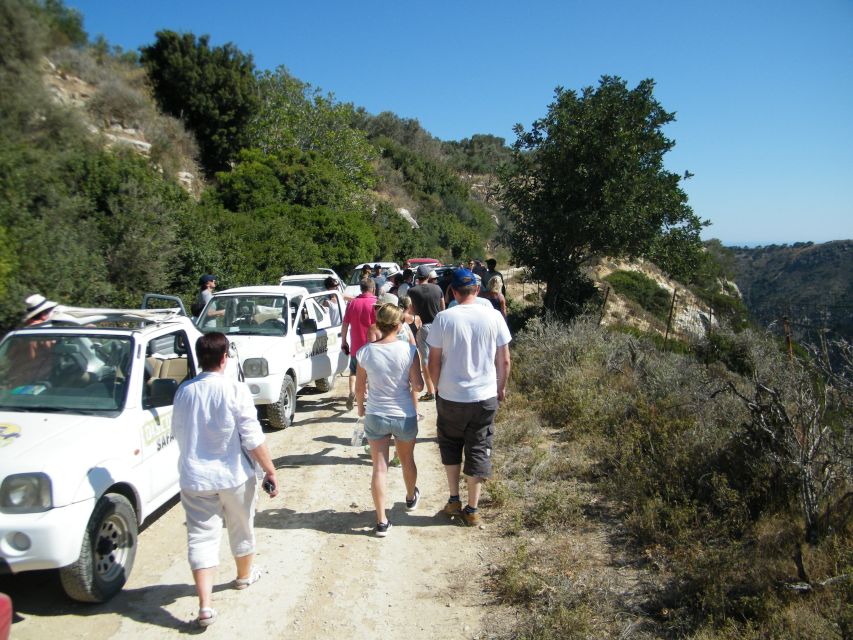 Self-Drive Jeep Safari to South Coast, Palm Beach & Canyons - Pickup from Rethymno, Bali or Georgioupoli