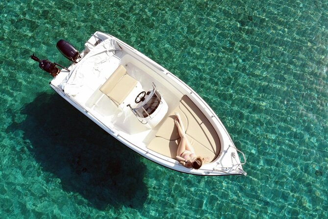 Self-Drive License-Free Boat Rental in Santorini from Vlichada - Thirasia gives the afternoon a change of pace