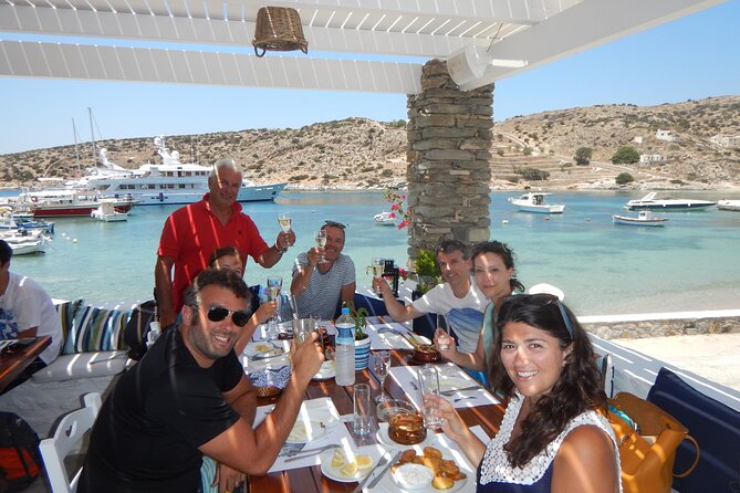 Semi-private Antiparos & Caves Blue Lagoon OR Rina Cave & Small Cyclades - Swimming, snorkeling, and cave time