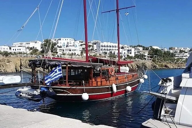 SEMIPRIVATE GALATEA tour Antiparos-Blulagoon-Despotiko-FREE DRINK - Despotiko, Livadi Beach, and the Apollo temple