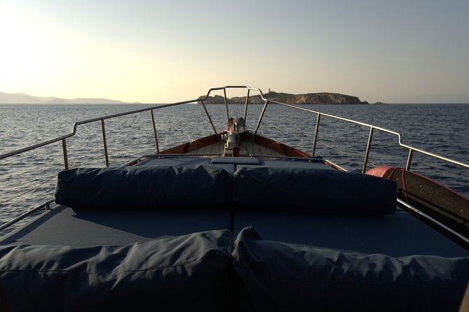 SemiPrivate Trip on 50ft Traditional Wooden Boat with Greek Lunch - The Weather Plan Keeps the Cruise Flexible