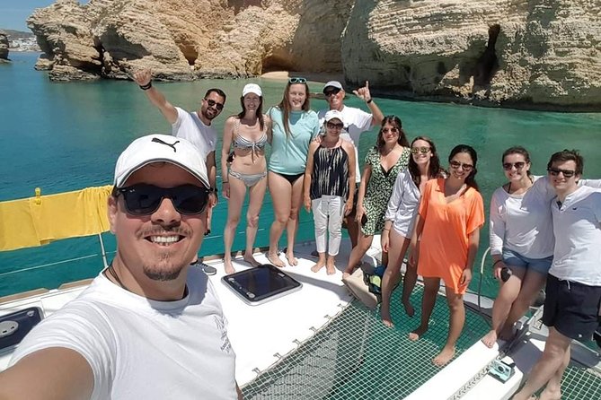 Shared Catamaran All inclusive-Day Cruise to Naxos or Paros - Practical booking advice before 10:00 a.m.