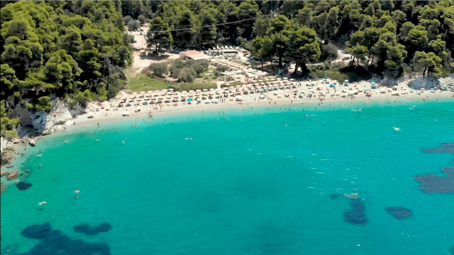 Skiathos: Mamma Mia Island and Beach Day Cruise - Panormos for lunch, tavernas, and a longer break