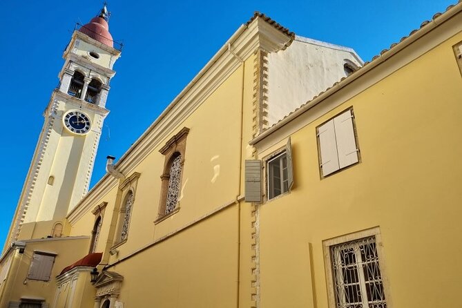 Small Group Corfu Walking City Tour - Crossing the Esplanade and reaching Liston