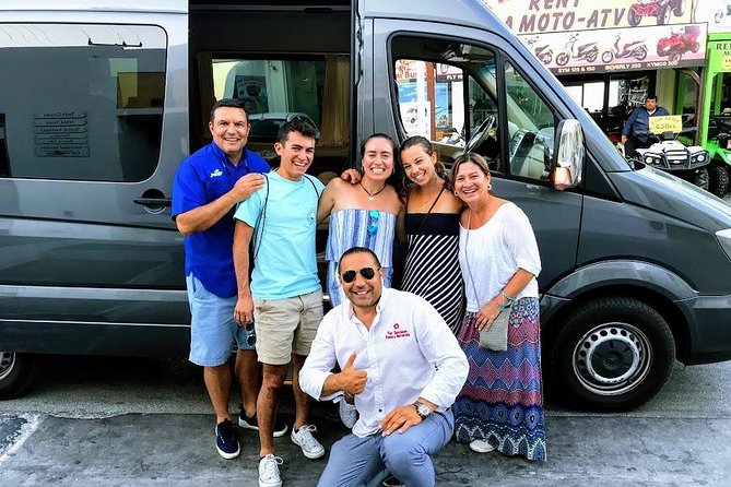 Small Group Santorini Sightseeing Tour 5 Hours - Imerovigli shows Santorini from higher ground