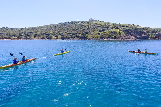 Sounio Sea Kayak Tour to the Temple of Poseidon full program - Paddling Toward Poseidon’s Temple