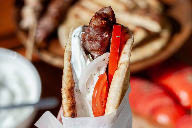 Souvlaki Cooking Class with Locals – Transfer Included - Grilling pork and chicken souvlaki