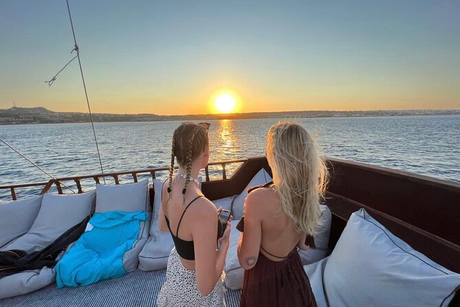 Sunset Cruise with Greek BBQ & Unlimited Aperol Spritz, Beer Wine - Sailing past Rhodes Old Town