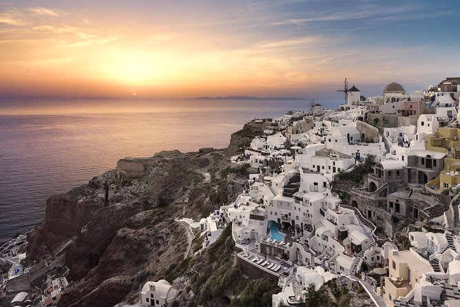 Sunset In Oia & Traditional Villages Bus Tour - Starting with the church at Episkopi