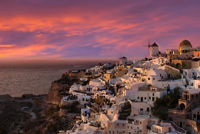 Sunset In Oia & Traditional Villages Bus Tour - Two and a half hours in Oia before sunset