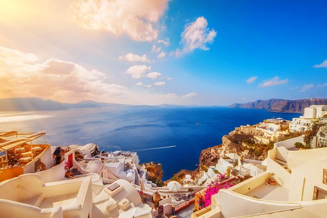 Sunset In Oia & Traditional Villages Bus Tour - Mesa Gonia and the quieter side of the island