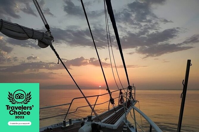 Sunset South Coast Sail Cruise with lunch,drinks, optional transfer - Why this sunset cruise works so well in Mykonos