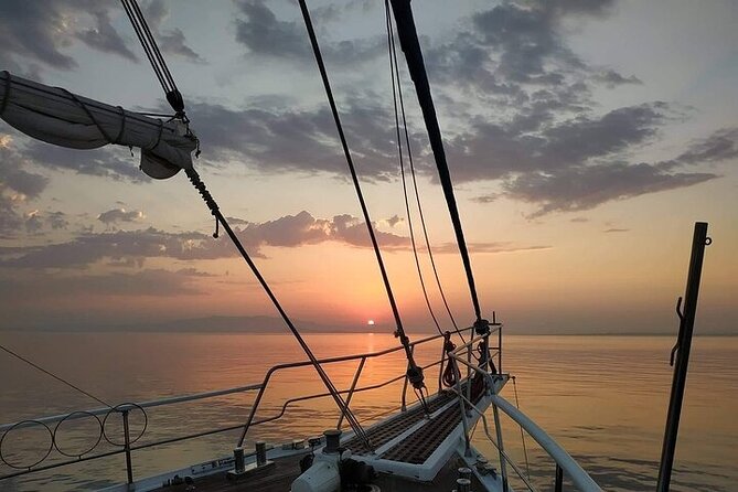 Sunset South Coast Sail Cruise with lunch,drinks, optional transfer - The Super Paradise swim stop