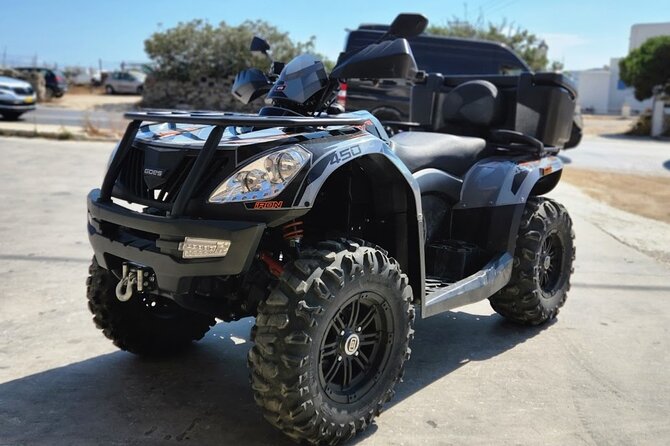 THE ORIGINAL Rent an ATV/QUAD 450cc and explore mykonos on wheels - Getting the ATV and learning the basics