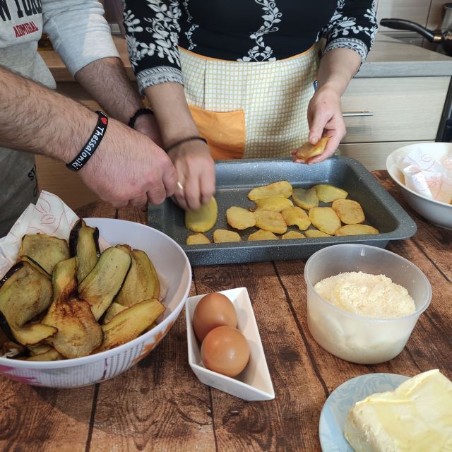 Thessaloniki: Cooking & Dining Experience with Greek Family - Fresh ingredients and a hands-on Greek menu