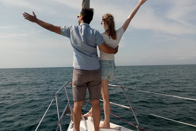 Thessaloniki : Half-Day Sailing Cruise to Shipwreck Bay ! - Sailing from Nea Michaniona toward Epanomi