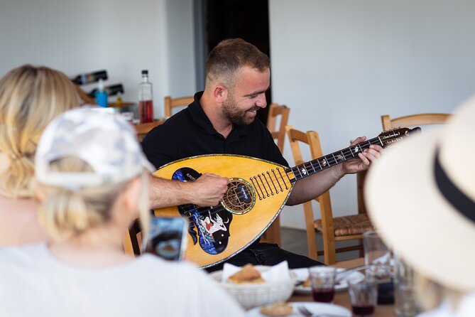 Tour and Wine Tasting in Mykonian Land - Walking among olive trees and low-growing vines