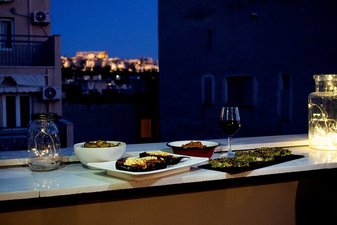 Traditional Greek cooking class and lunch or dinner with an Acropolis view - The Acropolis view: attractive idea, modest expectation