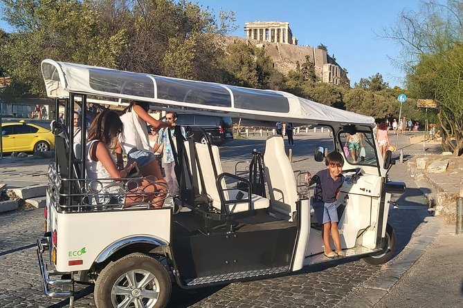 Tuk Tuk Athens Complete City Center Tour - 100% Electric (3 hour) - Roman ruins and the Ancient Agora area