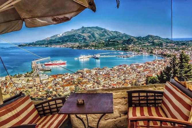 VIP Full Day Tour Shipwreck Blue Caves and top view - The speedboat delivers Shipwreck Beach at sea level