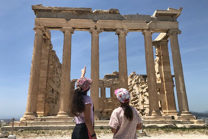 Visit of the Acropolis with an official guide in Spanish - The Propylaea sets the tone