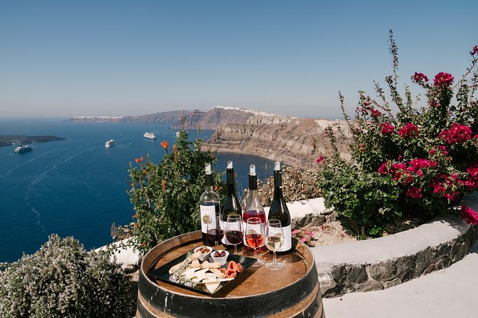 Wine Tour Santorini - Meeting in Kamari and riding between wineries