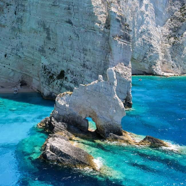Zakinthos: Shipwreck Beach and Blue Caves Land and Sea Tour - Maravelia Cave and Poseidon’s Face add small surprises
