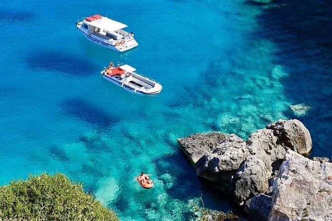 Zakynthos Blue Caves and Navagio bay - Agios Andreas and the return to port