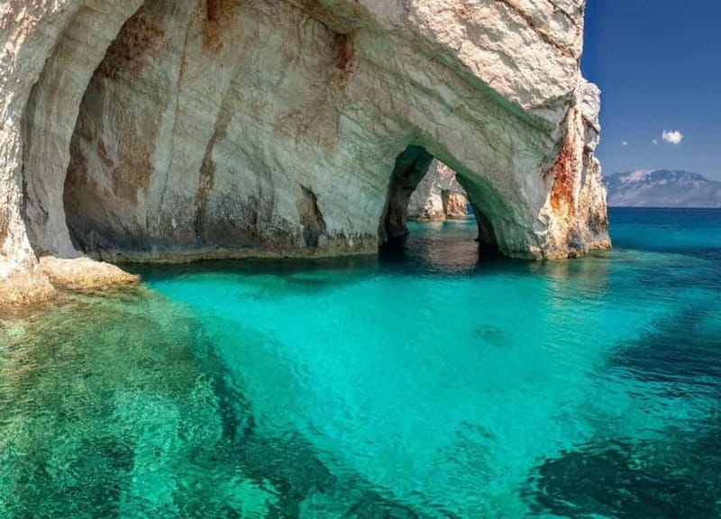 Zakynthos: Blue Caves and Navagio Bay Swim Cruise - Agios Andreas Bay for a 30-minute swim