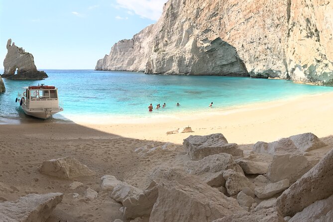 Zakynthos boat tour:Shipwreck& Local blue caves with 3 Swim Stops - What this Porto Vromi boat tour is really like