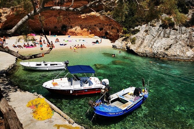Zakynthos Early Morning Small Group Tour Shipwreck & Blue Caves - Anafonitria lunch, with one important warning