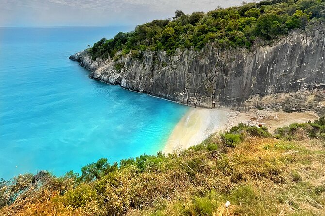 Zakynthos Half day tour Shipwreck beach Blue Caves by small boat - Xigia Pigadi Beach and its sulfur water