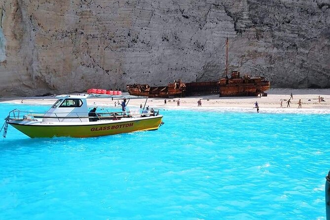 Zakynthos Half day tour Shipwreck beach Blue Caves by small boat - Guides can shape the whole day